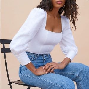 Reformation Stilton Top